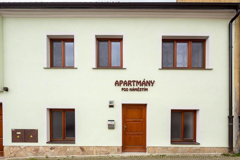 Apartmany Pod Namestim Telc Exterior photo